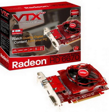 VTX3D HD6670 Digital Streamer Edition